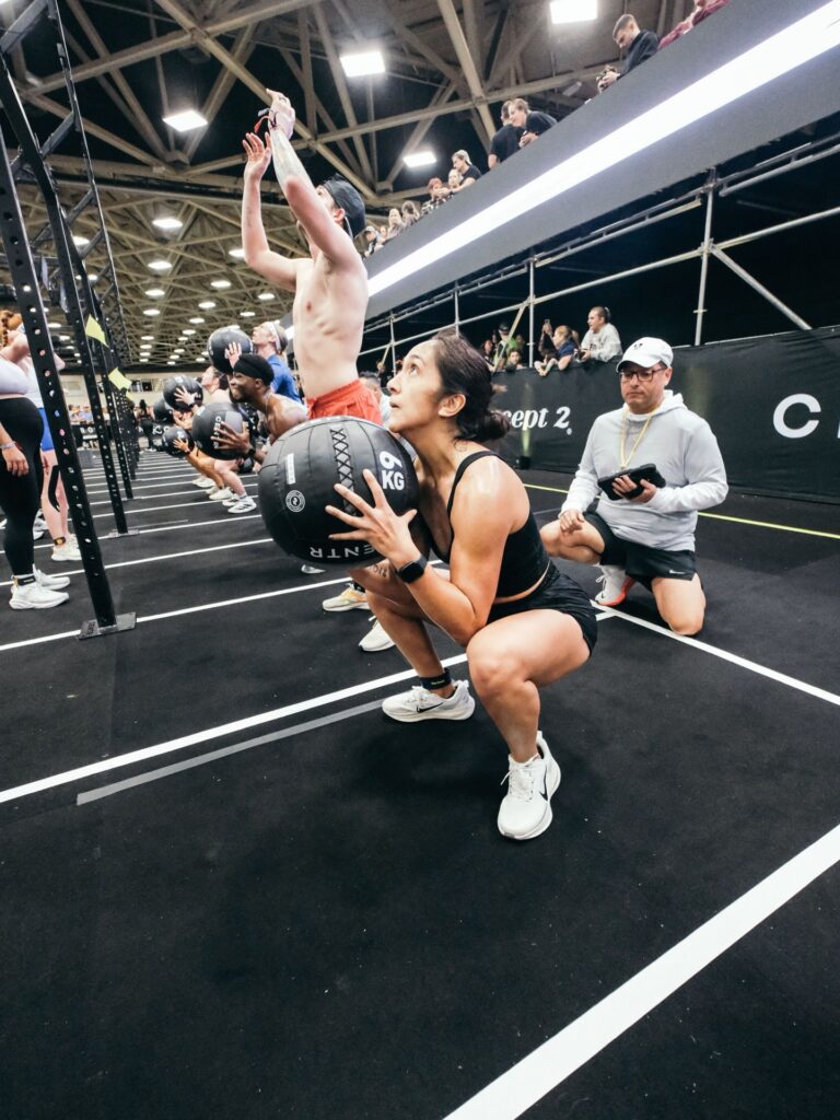 Texas Barbell Athlete Leslie Competing at Hyrox Dallas
